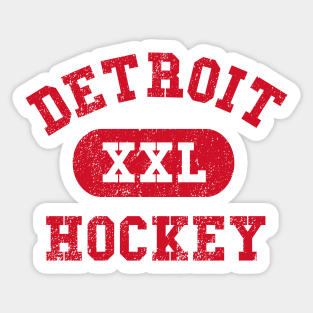 Detroit Hockey Sticker